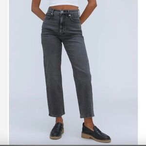 Everlane THE WAY-HIGH® JEAN Washed Black 35 Crop